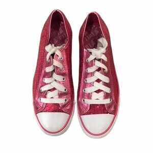 Gotta Flurt Sequin Low Top Sneakers Pink Size 6